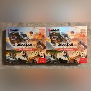 Magic the Gathering Avatar The Black Sun Invasion Scene Box bundle of 2